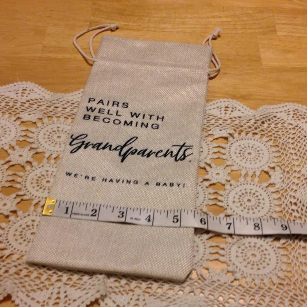 Bundle Only! Wine bag for new Grandparents